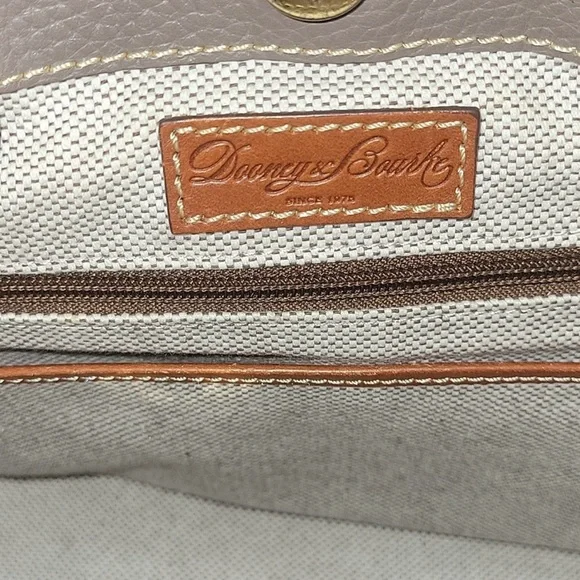 Dooney & Bourke Grey Grain Barlow - Picture 15 of 16